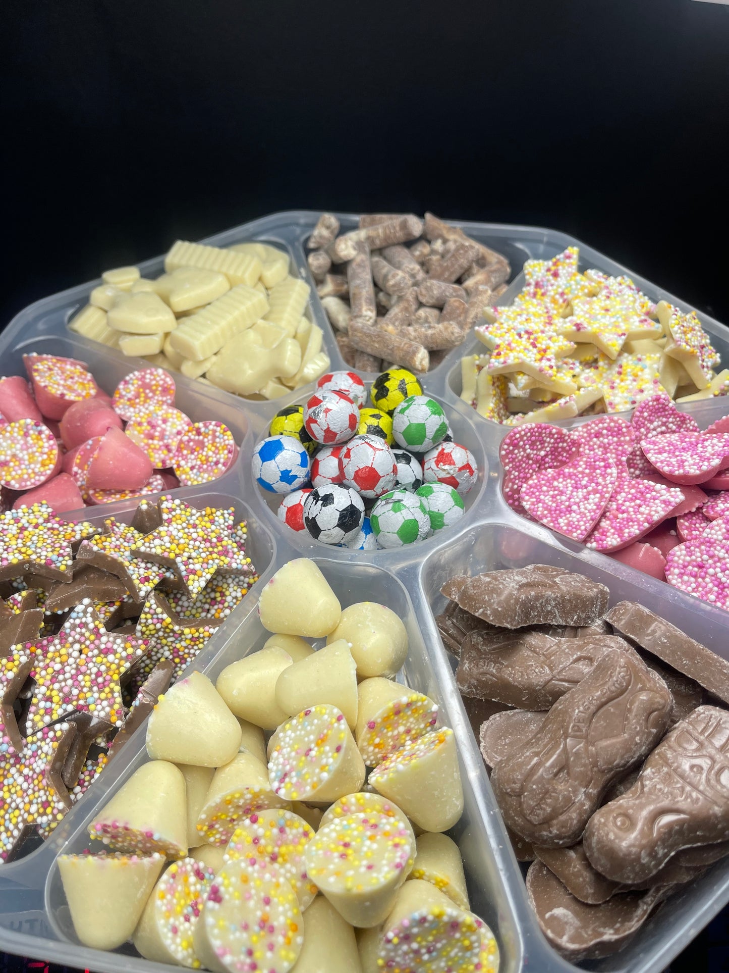 9 Section Platter