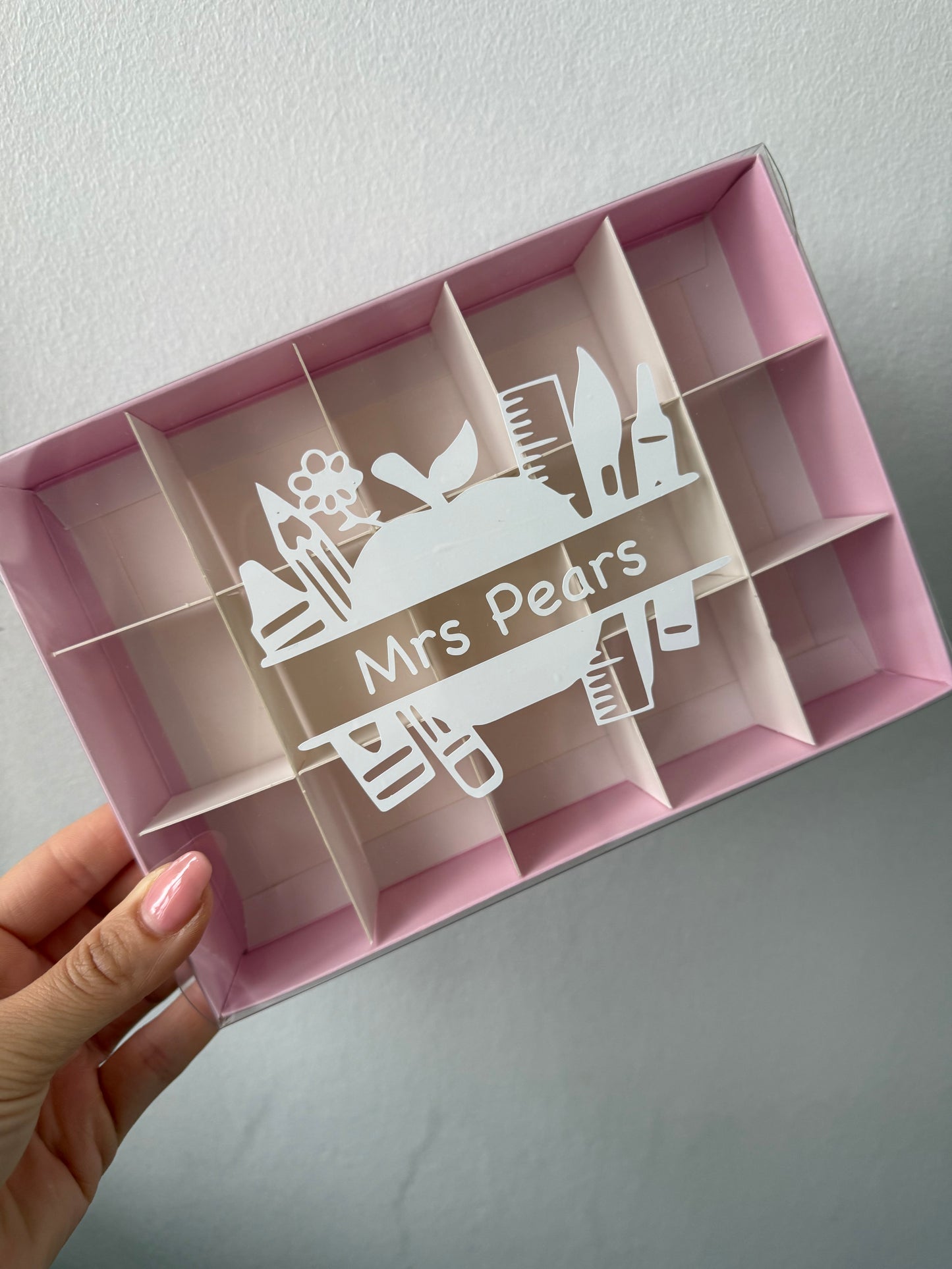 Personalised 15 Section Sweet Box