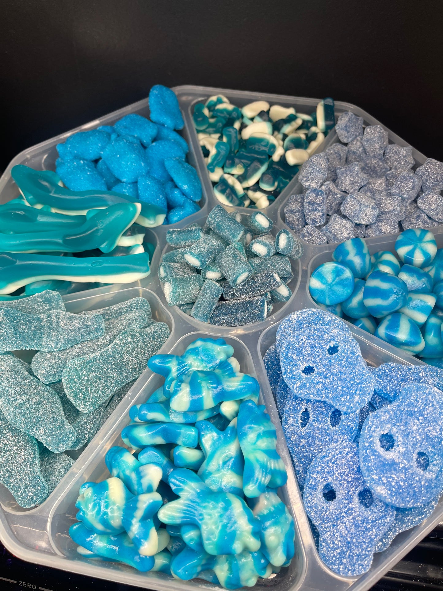 9 Section Platter