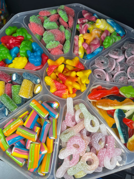 9 Section Platter